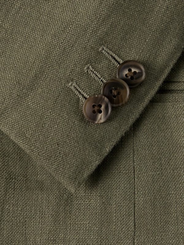 Unstructured Linen Suit Jacket - CU Unstructured Linen Suit Jacket - CU