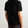 Slim-Fit Wool T-Shirt - BK Slim-Fit Wool T-Shirt - BK