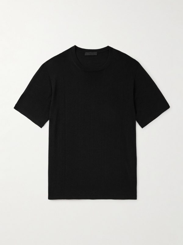 Slim-Fit Wool T-Shirt Slim-Fit Wool T-Shirt