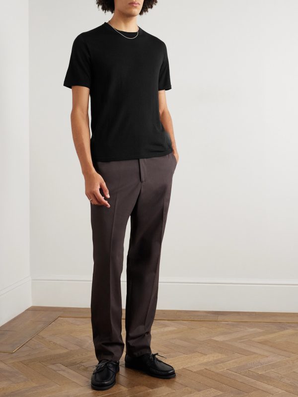 Slim-Fit Wool T-Shirt - OU Slim-Fit Wool T-Shirt - OU