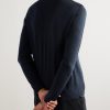 Slim-Fit Wool Polo Shirt - BK Slim-Fit Wool Polo Shirt - BK