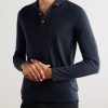 Slim-Fit Wool Polo Shirt - FR Slim-Fit Wool Polo Shirt - FR
