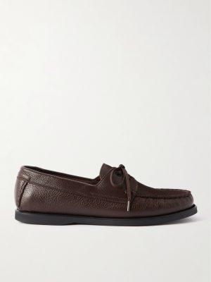 City Moc Full-Grain Leather Boat Shoes