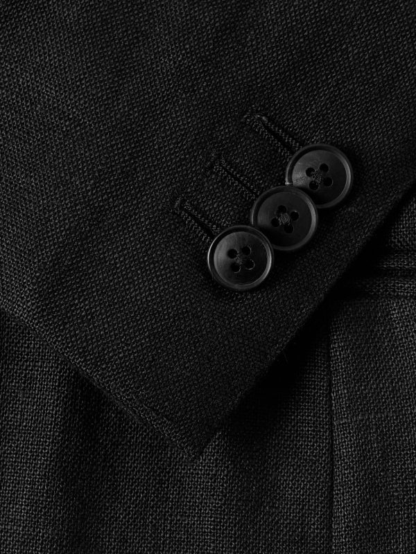 Unstructured Linen Suit Jacket - CU Unstructured Linen Suit Jacket - CU