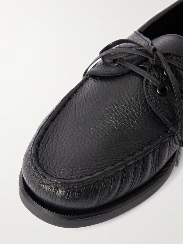 City Moc Full-Grain Leather Boat Shoes - CU