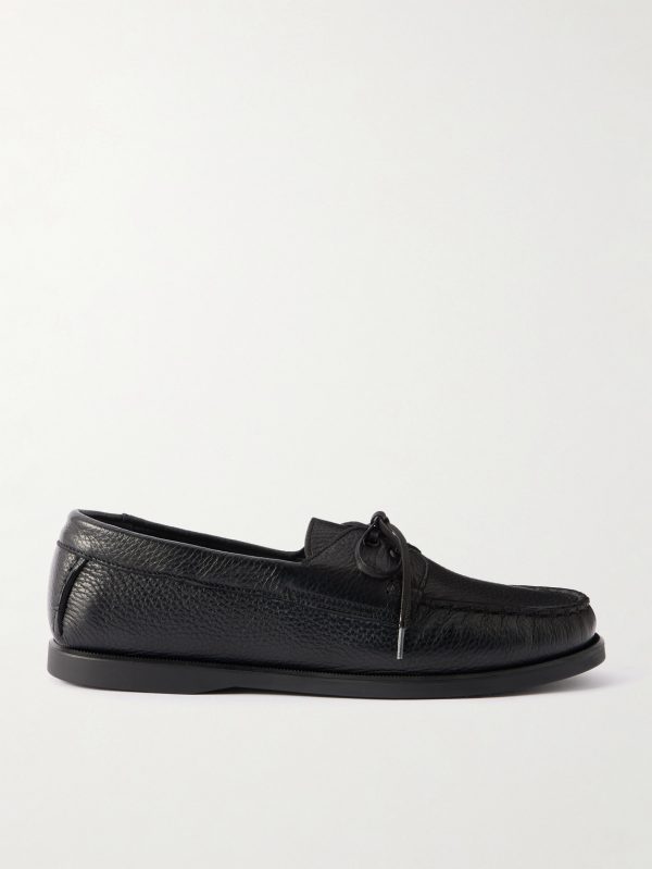 City Moc Full-Grain Leather Boat Shoes