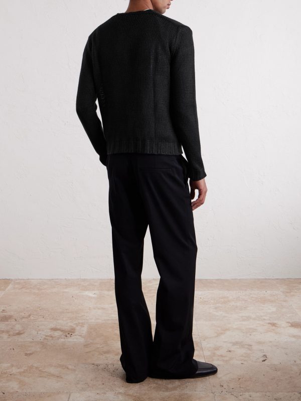 Gio Silk Sweater - BK Gio Silk Sweater - BK