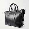 Racer Full-Grain Leather Tote Bag - BK Racer Full-Grain Leather Tote Bag - BK