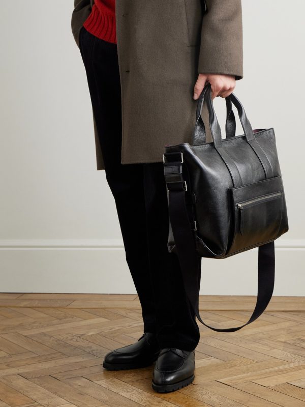 Racer Full-Grain Leather Tote Bag - E2 Racer Full-Grain Leather Tote Bag - E2