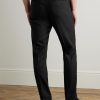 Phillip Straight-Leg Wool Suit Trousers - BK