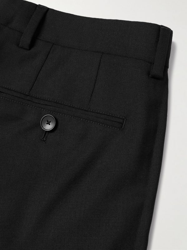 Phillip Straight-Leg Wool Suit Trousers - CU