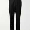 Phillip Straight-Leg Wool Suit Trousers
