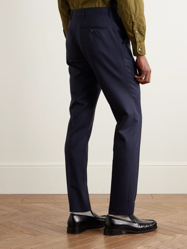 Phillip Slim-Fit Wool Suit Trousers - BK Phillip Slim-Fit Wool Suit Trousers - BK