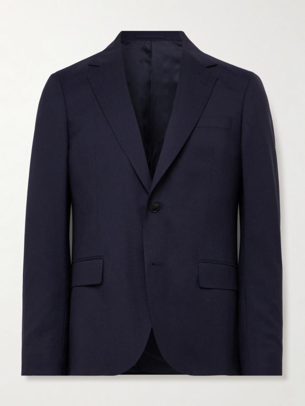 Slim-Fit Wool Suit Jacket Slim-Fit Wool Suit Jacket