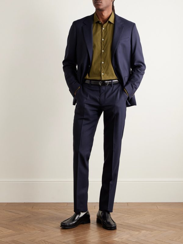 Slim-Fit Wool Suit Jacket - OU Slim-Fit Wool Suit Jacket - OU