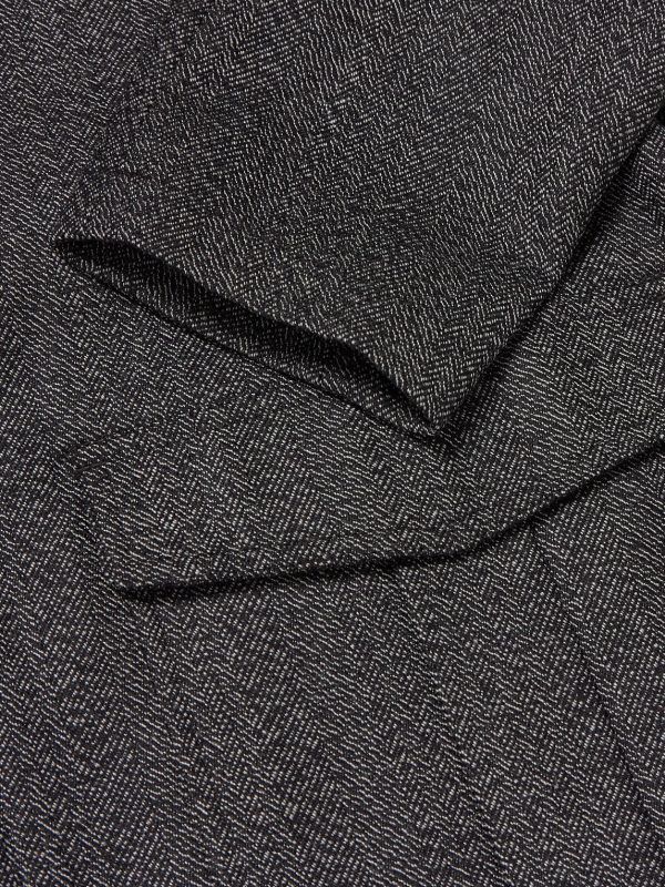 Wool-Herringbone Blouson Jacket - E1