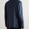 Wool-Flannel Suit Jacket - BK