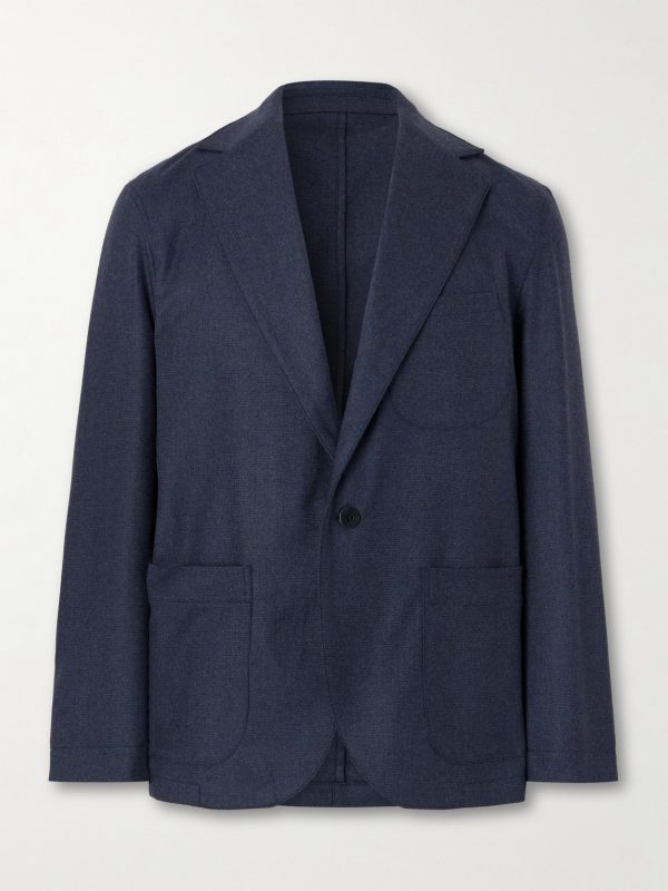 Wool-Flannel Suit Jacket