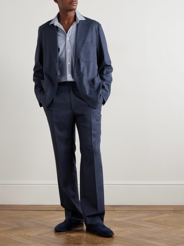 Wool-Flannel Suit Jacket - OU