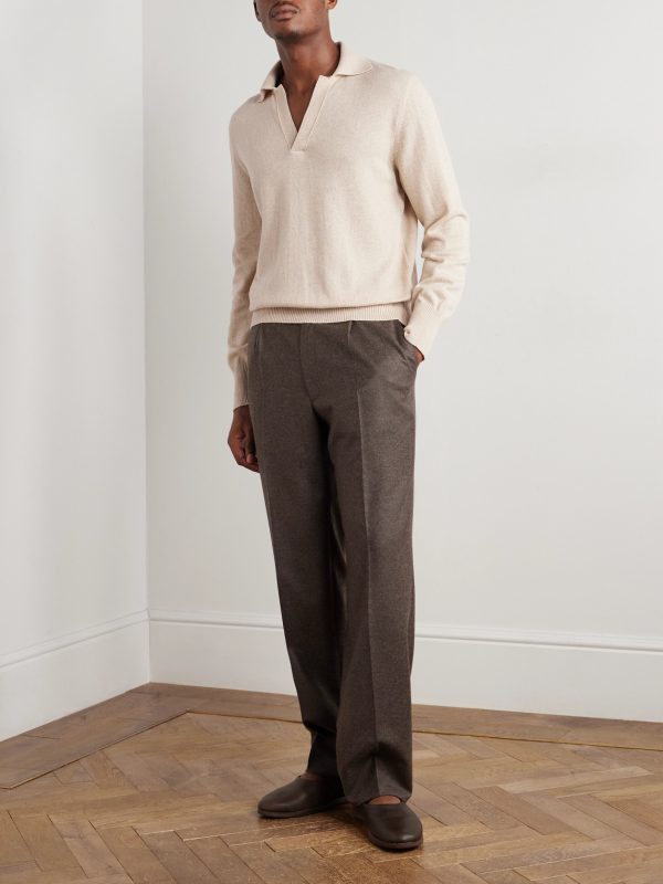 Cashmere Polo Shirt - OU