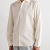 Cotton and Silk-Blend Shirt - FR Cotton and Silk-Blend Shirt - FR