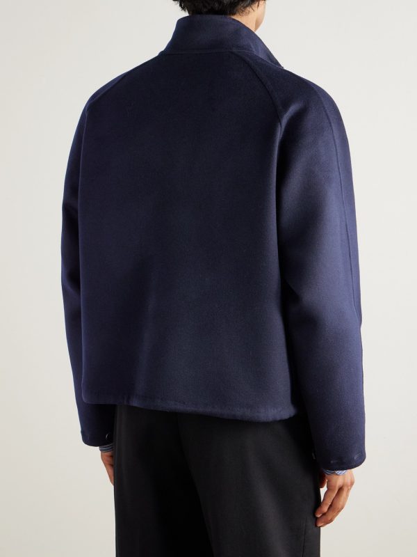 Cashmere Blouson Jacket - BK