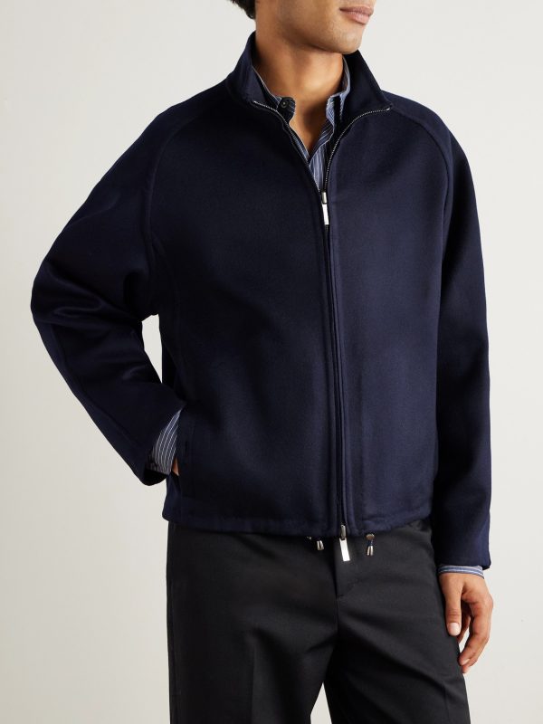 Cashmere Blouson Jacket - FR