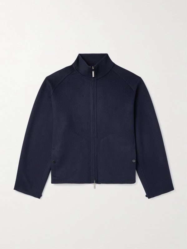 Cashmere Blouson Jacket