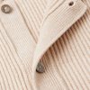 Ribbed Cashmere Cardigan - CU