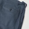 Straight-Leg Pleated Wool-Flannel Trousers - CU Straight-Leg Pleated Wool-Flannel Trousers - CU