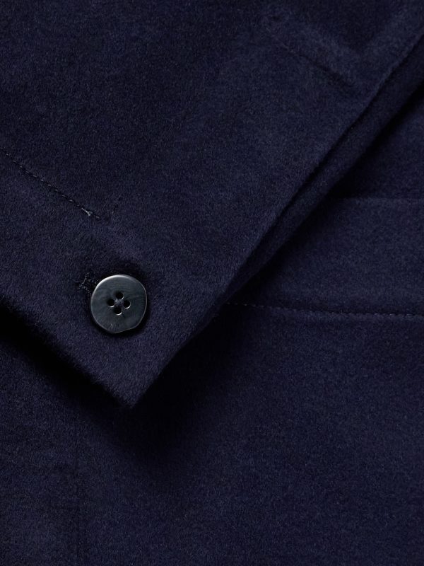 Double-Breasted Cashmere Jacket - CU Double-Breasted Cashmere Jacket - CU