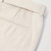 Straight-Leg Belted Cotton-Twill Trousers - CU Straight-Leg Belted Cotton-Twill Trousers - CU