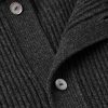 Ribbed Cashmere Cardigan - CU