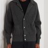 Ribbed Cashmere Cardigan - FR