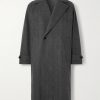 Asymmetric Wool Coat