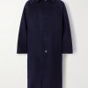 Brushed-Cashmere Trench Coat Brushed-Cashmere Trench Coat
