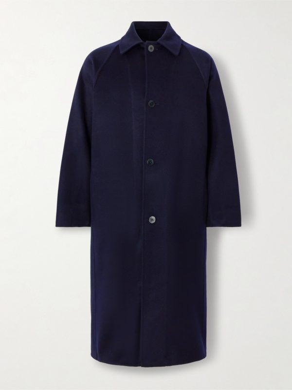 Brushed-Cashmere Trench Coat Brushed-Cashmere Trench Coat