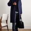 Brushed-Cashmere Trench Coat - OU Brushed-Cashmere Trench Coat - OU