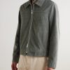 Suede Coach Jacket - FR Suede Coach Jacket - FR