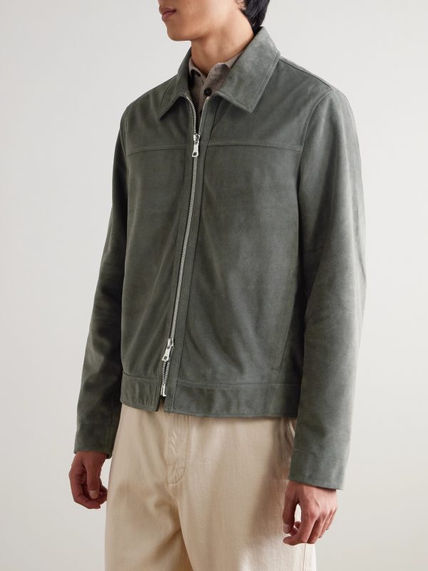 Suede Coach Jacket - FR Suede Coach Jacket - FR