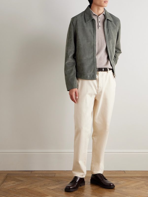 Suede Coach Jacket - OU Suede Coach Jacket - OU