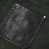 Full-Grain Leather-Trimmed Suede Chore Jacket - E1 Full-Grain Leather-Trimmed Suede Chore Jacket - E1