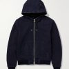 Suede Hoodie