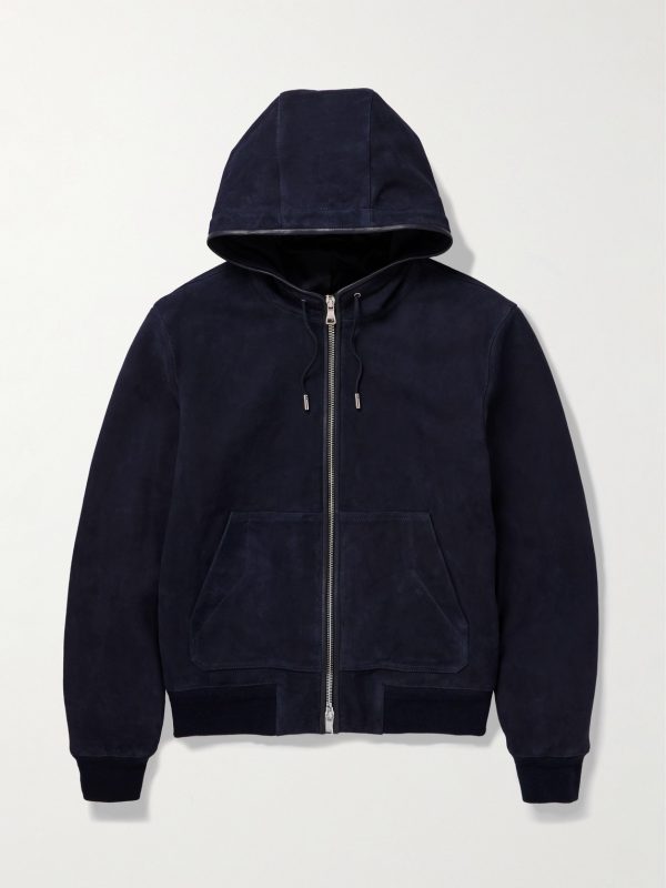 Suede Hoodie