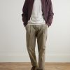 Suede Bomber Jacket - OU