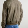 Suede Bomber Jacket - BK