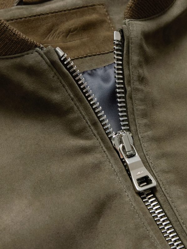 Suede Bomber Jacket - CU