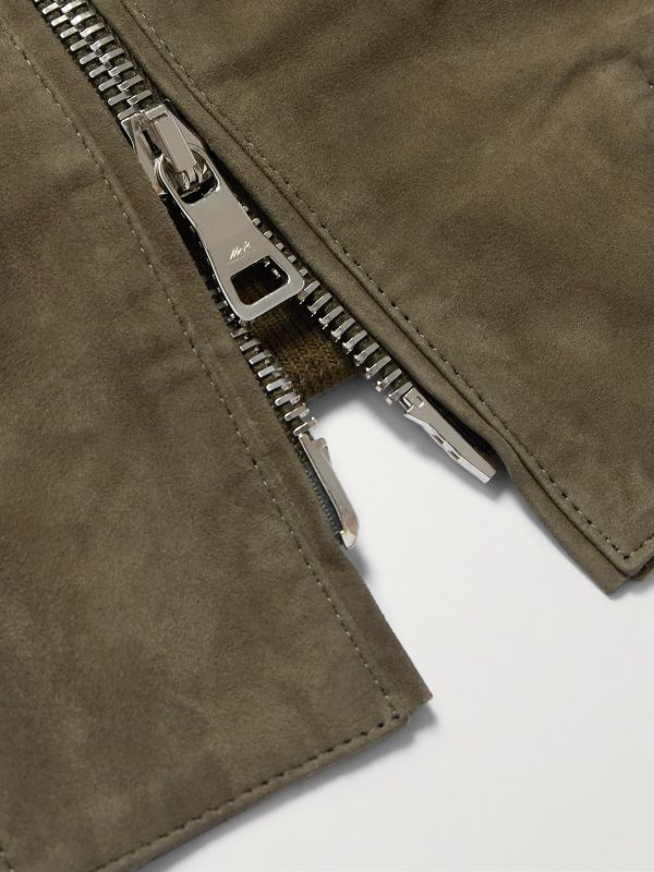 Suede Bomber Jacket - E1