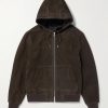 Suede Hoodie Suede Hoodie