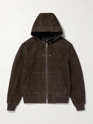 Suede Hoodie Suede Hoodie
